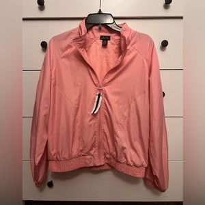 Pink windbreaker